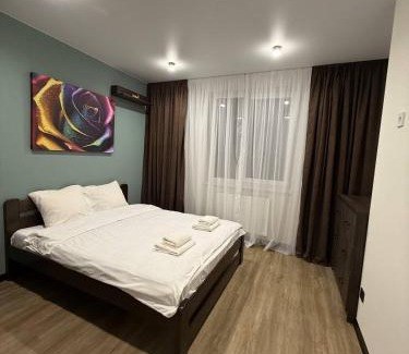 Lviv City Center Apartamento | Апартаменти у Львові на вулиці Під Голоском 15б 110 з чудовим видом на місто Львів