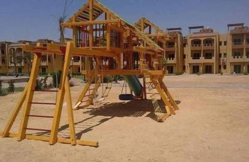 Al-Janayin Chalet De Esquí | شاليه غرفتين مكيف بالكامل