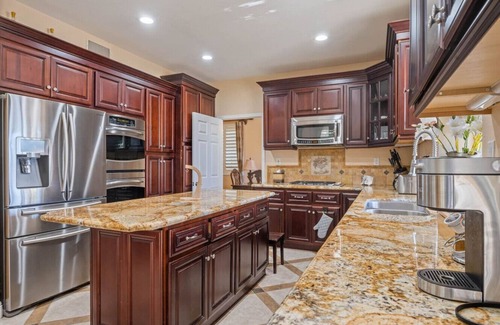 Agua Dulce Villa | ৎ୭The safty paradiseৎ୭H/w Pool Jacuzzi, 4 bedrooms