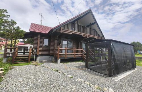 Shiraoi Casa | 天然温泉付ログハウス ヴィレッジR 4名様まで同一料金 屋根付bbq設備あり