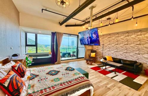 Toucheng Apartamento | 宜蘭頭城A Happy Birthday 私人溫泉 海景 蘭陽夜景大陽台無邊際泳池