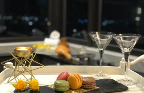 Toucheng Apartamento | 宜蘭頭城A Happy Birthday 私人溫泉 海景 蘭陽夜景大陽台無邊際泳池