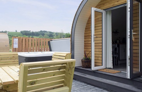 Llanfyllin Cabaña | Alojamiento de 1 habitaciones en Llanfyllin, near Welshpool