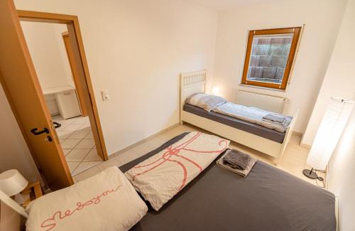 Woerrstadt Apartamento | 105 m2 Arbeiterwohnung mit 2 extra Schlafzimmern für 7 Personen