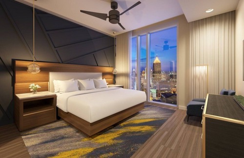 Downtown Atlanta Complejo | 1BD/Atlanta - Downtown w/Rooftop Pool and Pool Bar!