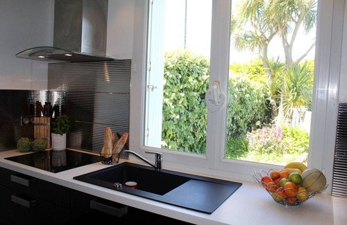 Guisseny Villa | 1st sea row, wellness villa, free sound of the sea, 10m to the dune/beach