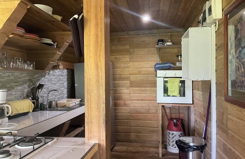 Barroui Cabina | 2 bedroom wooden cottage micro Climate living. open air living