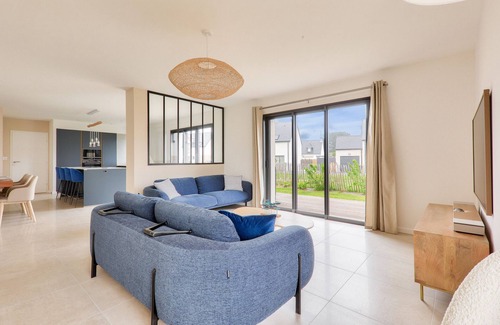 Saint-Philibert Chalet De Esquí | A 200m de la playa, casa grande para 10 personas