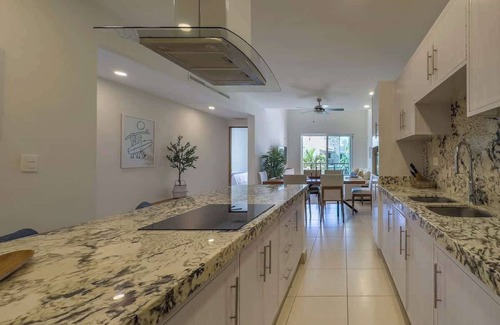 Puerto Aventuras Apartamento | Depto 2 recs con Vista a la laguna en Puerto Aventuras