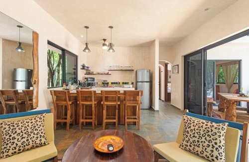 Chemuyil Villa | 2BR Jungle Retreat wtih Pool near Akumal & Tulum