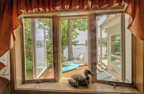 Damariscotta Casa | 2BR, 2BTH, Lakeside, Entorno privado, Minutos de compras, restaurantes y actividades