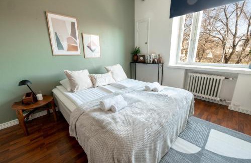 Ullanlinna Apartamento | -2ndhomes Cozy Helsinki Center Studio with Park View-
