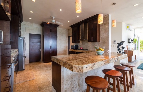 Área de Playacar Fase I Casa | Casa de 3 recámaras frente al mar con piscina privada - Playacar fase 1