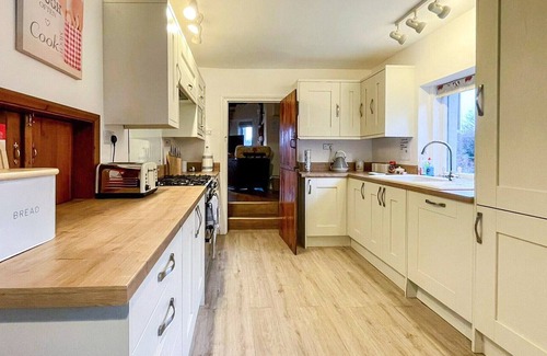 Saint Asaph Cabaña | Alojamiento de 3 habitaciones en Cefn, cerca de St Asaph