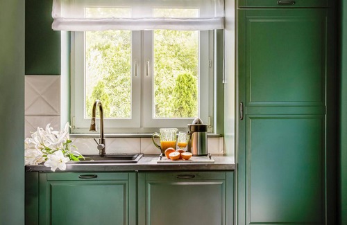 gmina Bedzino Casa | Acogedora casa en Podamirowo con WiFi