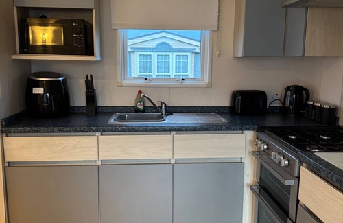 Rhyl Chalet De Esquí | 3 Bedroom Stunning Caravan Justin