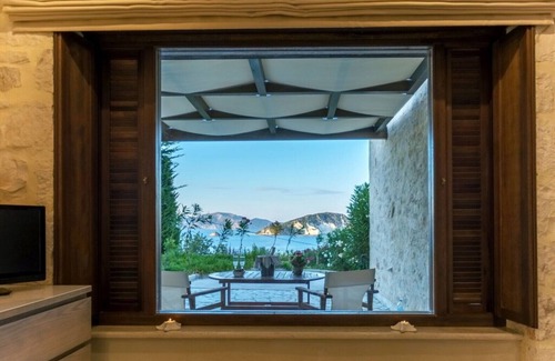 Marathias Villa | 3/Bedroom Villa With Private Pool - Sea View - For 6+ Persons