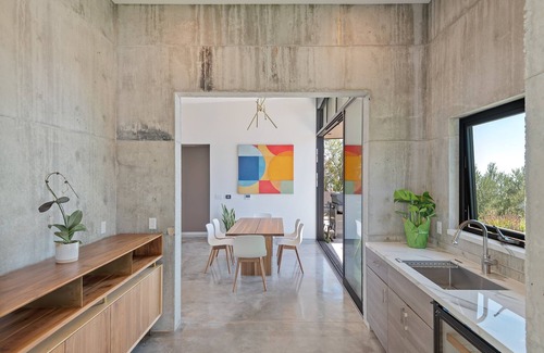 Mission Canyon Casa | 360 Views at Spyglass a modern masterpiece with an Infinity Pool