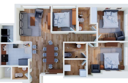 El Yaqui Condominio | 3BR Superior Apartment