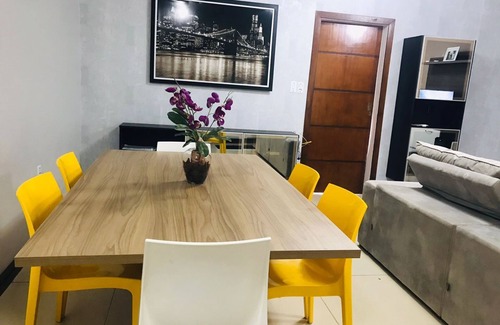 Itaara Casa | 3D house, party room, swimming pool and fireplace.