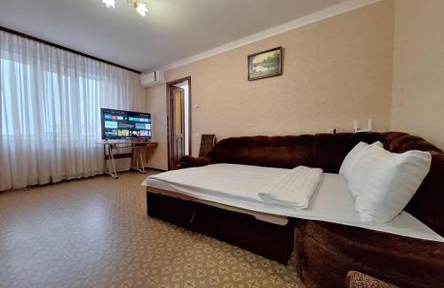 Sukhinovka Apartamento | 4 ліжка з балконом Документи для відряджень Мережа Alex Apartments Безконтатне заселення 24-7