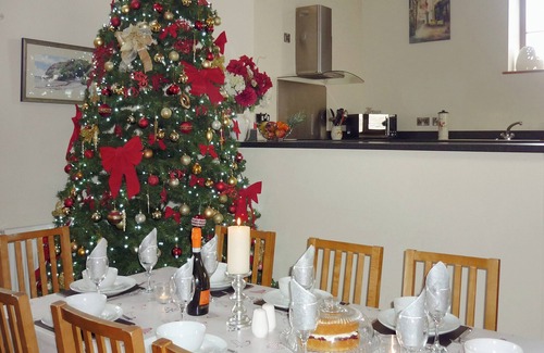 Llandwrog Cabaña | Alojamiento de 4 habitaciones en Llandwrog, cerca de Caernarfon.