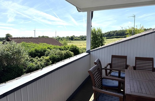 Kabelhorst Apartamento | 4-star vacation apartment Sonnenblume with covered balcony