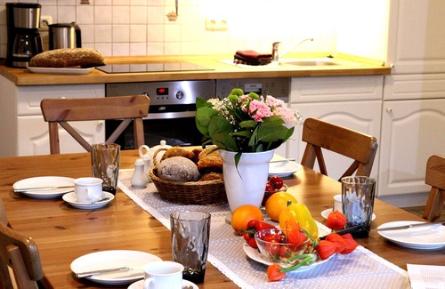 Kabelhorst Apartamento | 4-star vacation apartment cloverleaf with covered terrace & garden