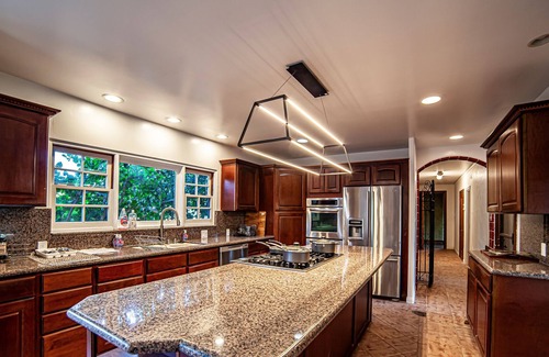 West Covina Villa | 4Br/4.5Ba 3850 Sqft Historical Villa w/ Game Rm/Private Pool & Gate/15 parking,