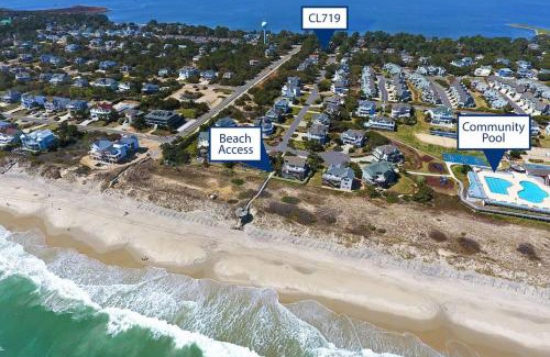 Corolla Light Casa | 4min Walk to Beach with Resort Pool Gym Hot Tub