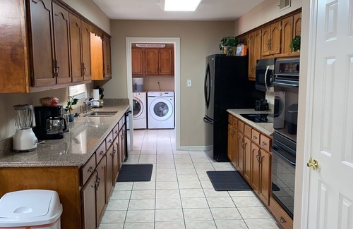 Southwind Casa | 5-BR Home with Pool Near Collierville - Primary Master Bedroom Downstairs.