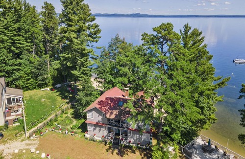 Sebago Villa | RESERVA Villa Shiloh para 2020: ¡Retiro rústico de lujo en el lago Sebago!