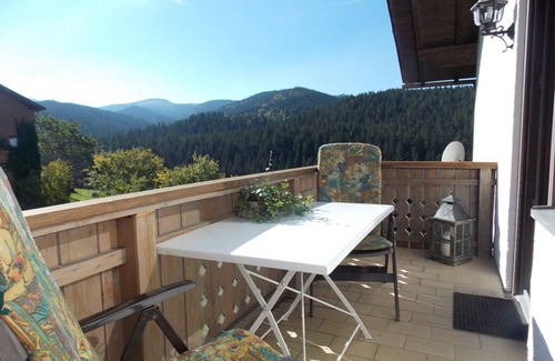 Lohberg Apartamento | Apartamento de 70 metros cuadrados en medio del bosque bávaro con balcón y Wi-Fi