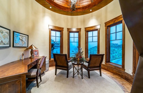 Deer Valley Casa | 8 Bedroom Deer Valley Masterpiece with endless views. Theater, hot tub, game room, ski-in/out