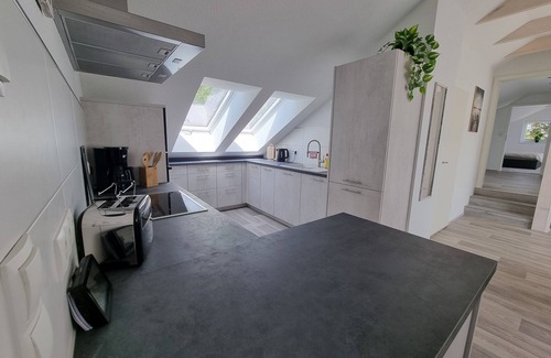 Schwentinental Apartamento | 90 sqm apartment for 2 guests in the newly developed attic with separate entrance