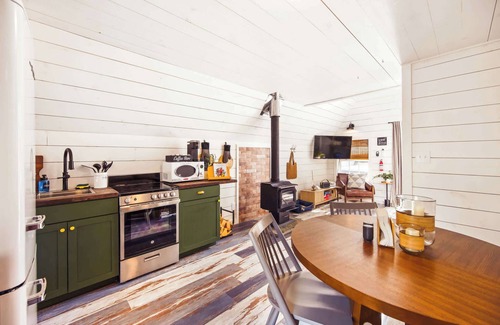 Machiasport Cabina | A-Frame with Hot Tub Firepit Oceanfront Pets