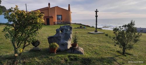 Oia Villa | A Guaira: fantástica alojamiento con finca sobre el mar