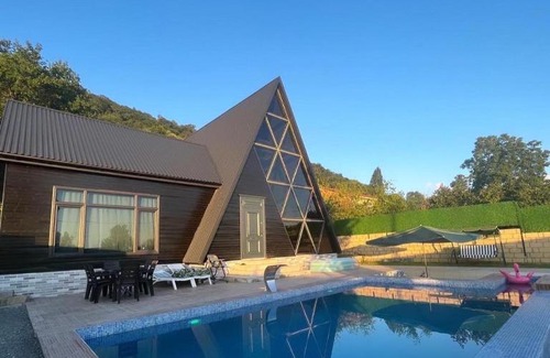 Gabala Chalet De Esquí | Gabala A-frame Villa Admire House