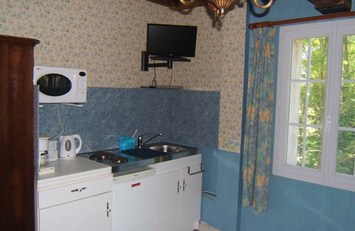 Labruguiere Casa | Habitación con aire acondicionado y cocina americana - Wifi