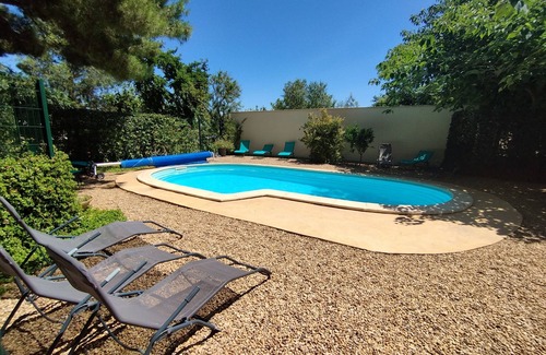 Lespignan Casa | Mansión a 13 km de las playas con jardines, piscina climatizada ...