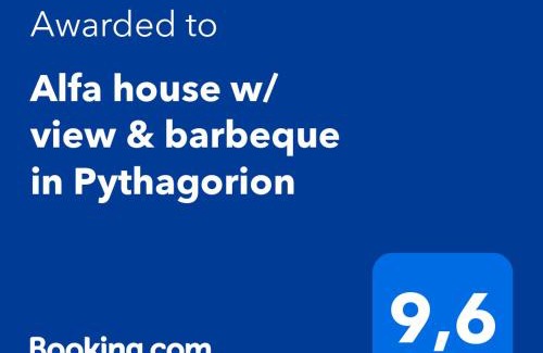 Pythagorion Casa | Alfa house w/view & barbeque in Pythagorion