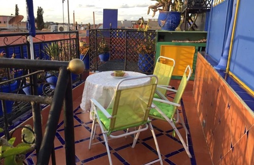 Riad Zitoun Jdid Apartamento | ALMARKAB Riad with view of the medina and the atlas mountains