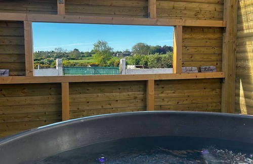 Dromore Casa | Alpaca Farmhouse with all weather private hot tub and alpaca experience included