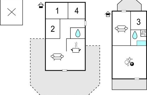 Bønnerup Strand Casa | Amazing Home In Glesborg With Sauna