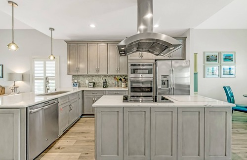 Bouvet Island Casa | Anna Maria Island Rental with Saltwater Pool and Elevator - Steps to Beach!
