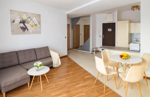 Bydgoszcz Apartamento | Apartament nad Brdą dla 4 osób z kuchnią