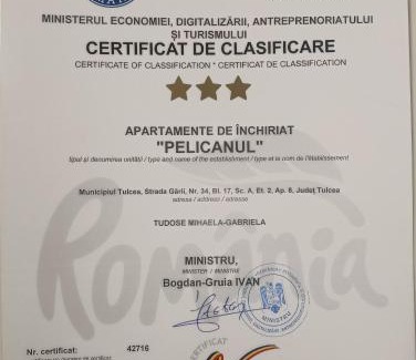 Tulcea Apartamento | Apartament Pelicanul