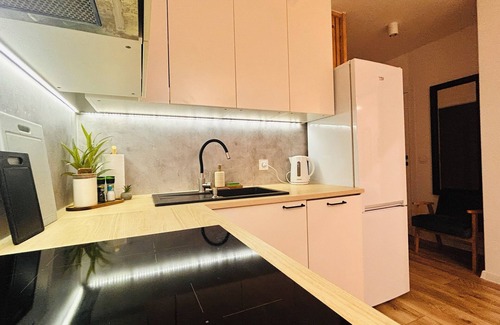 Bielsko-Biala Apartamento | Apartament Słoneczny 22 (VAT Invoice) with garage with terrace