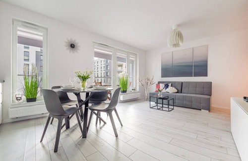 Nowy Port Apartamento | Apartament Sun & Snow Przystań Letnica