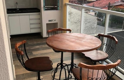 Centro Apartamento | Apartamento Varanda Gourmet Ubatuba